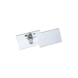 BADGE 40X75MM COMBI CLIP NAME PK50 8141