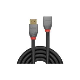 Midwich part: LINDY36476 Manu part: 36476 1m HDMI 18G Extension Cable Anthra Line