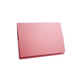 Guildhall Legal Document Wallet Full Flap 315gsm W356xH254mm Pink Ref PW3-PNKZ [Pack 50]