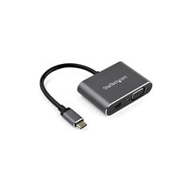USB C Multiport Video Adapter - VGA or Mini DisplayPort w/ HDR - 4K 60 - USB Type C to VGA / mDP Display Adapter (CDP2MDPVGA)