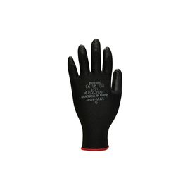 Polyco Matrix P Grip Gloves Polyurethane Tight-fit Size 9 Black Ref 403-MAT [Pack 12]