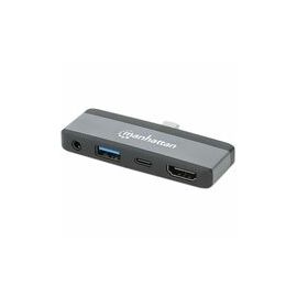 USBC TRAVEL DOCK/HUB 4PORT HDMI/USBA/USBC/3.5MM 100W PD