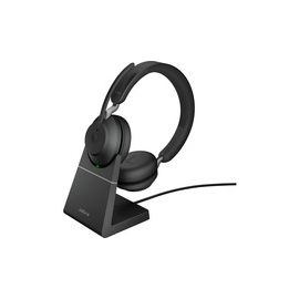 JABRA EVOLVE2 65 LINK380A UC STEREO STAND BLACK  IN