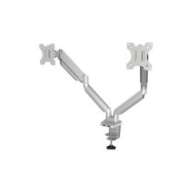 Platinum Series Dual Monitor Arm - Silver