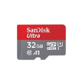 32GB SANDISK ULTRA MICROSDHC + SD ADAPTER 100MB/S CLAS 10 UHS-I