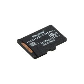 16GB MICROSDHC INDUSTRIAL C10 A1 PSLC CARD + SD ADAPTER