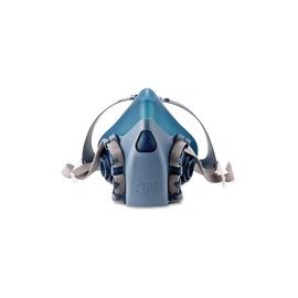Half Facepiece Respirator, Large, Aqua
