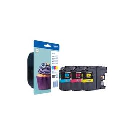 BROTHER LC123 RAINBOW PACK INK CARTRIDGE
