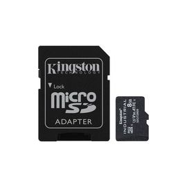 8GB microSDHC Industrial C10 A1 pSLC Card + SD Adapter