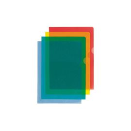 ESSELTE CLEAR EMBOSSED A4 FOLDER PK 100