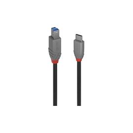 1M USB 3.2 TYPE C TO B CABLE ANTHRA LINE
