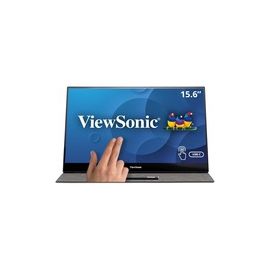 TOUCH 15.6" Portable Touch Display with FHD 1080p resolution,2-Way Power with USB Type-C,Frameless Design,Built-in stand.