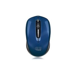 Adesso 2.4GHz Wireless Ergonomic Mini Mouse - iMouse S50 M325 - Blue, Experience new levels of productivity with the Adesso iMouse S50 2.4GHz Wireless Mini Ergonomic Mouse. This advanced wireless mouse offers you 30 feet of wireless freedom and eliminate