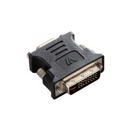 V7 ADAPTER DVI-I TO VGA BLACK DVI-I DUAL LINK/HDDB15 M/F