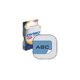 Tape/9mmx7m black blue Type D1