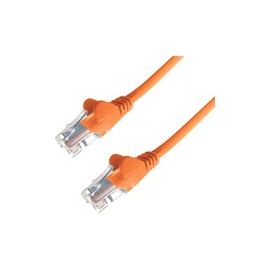 0.3m RJ45 Cat6 UTP LSZH Stranded snagless Network Cable ORANGE