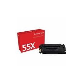High Yield Black Toner Cartridge like HP 55X for