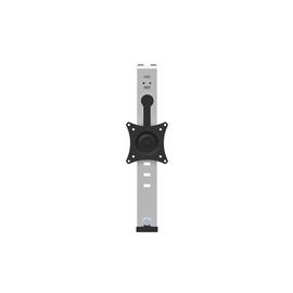 Cubicle Monitor Mount - Cubicle Monitor Hanger with Micro Adjustment - For up to 32" Monitors - Steel - Adjustable