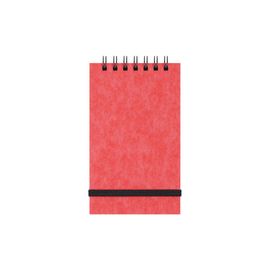 Silvine Spiral Bound Elastic Band Notebook 127x76mm 96 Leaf Ruled Feint 194