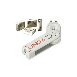 USB PORT BLOCKER - PACK OF 4 .