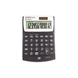 AURORA ECOCALC 12 DIGIT DESK MODEL BLK