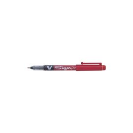 Pk12 Red Pilot Pen Fineliner V-Signpen 0.6Mm