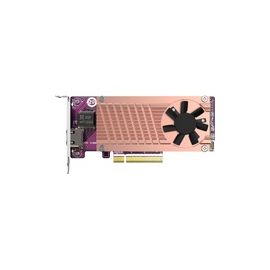 QM2 series, 2 x PCIe 2280 M.2 SSD slots, PCIe Gen3 x 8 , 1 x AQC113C 10GbE NBASE-T port