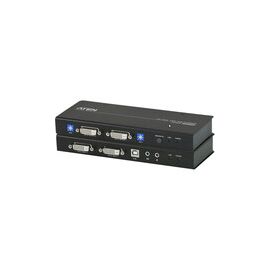 DVI Dual View KVM Extender up to 200 ft.3 Years Warranty