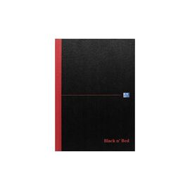 Black n Red Book Wirebound Recycled Polypropylene 90gsm 140pp A5 Ref 100080221 [Pack 5]