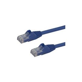 0.5m Blue Gigabit Snagless RJ45 UTP Cat6 Patch Cable - 0,5 m Patch Cord