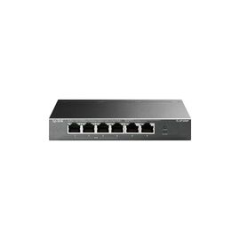 6-PORT 10/100 MBPS DESKTOP SWITCH WITH 4-PORT POE+     IN