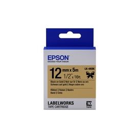 TAPE - LK4KBK RIBBON BLK/ GOLD 12/5