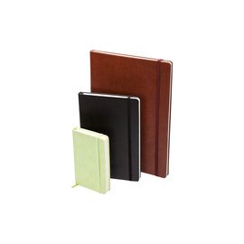 Silvine Executive Soft Feel Pocket Notebook Ruled with Marker Ribbon 160pp 90gsm 143x90mm Black Ref 196BK