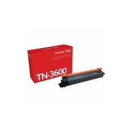 EVERYDAY BLACK TONER REPLACES BROTHER TN3600 STANDARD CAPACITY
