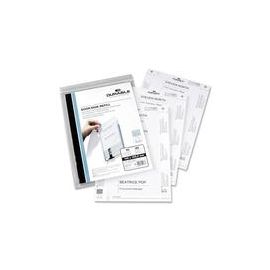 Durable Insert Sheets for Info Sign 149x52.5mm (Pack 50) - 485002