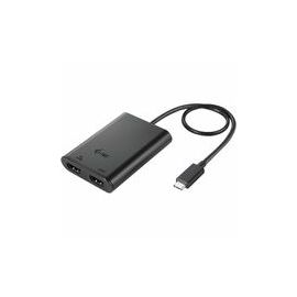 USB-C DUAL 4K/60HZ (SINGLE 8K/30HZ) HDMI VIDEO ADAPTER
