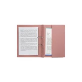 PACK 25 TRANSFER SPIRAL FILE PINK EXACLAIR HW RIGHT HAND GUILDHALL