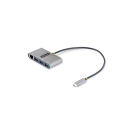 PORTABLE BUS-POWERED USB-C EXPANSION HUB WITH 3X USB-A PORTS AND GB ETHERNET NET