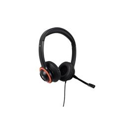 V7 USB HEADSET W/BOOM MIC EDU ANTI-BACTERIAL VOL LTD 2M CBL