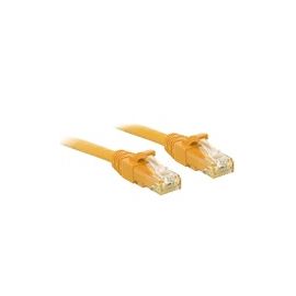 LINDY Cat.6 U/UTP Kabel, gelb, 5m