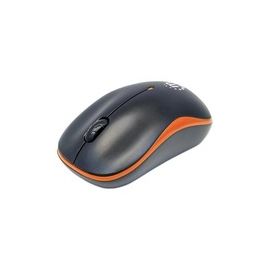 Wireless Mouse, Orange/Black. USB, Three Buttons with Scroll Wheel, 1000 dpi. Precision optical performance in an agile, modern design with USB micro receiver. 2.4GHz RF technology offers wireless freedom with effective range up to 10 m (33 ft.). Auto pow