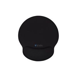 MEMORY FOAM SUPPORT MOUSE PAD BLACK 9X8IN