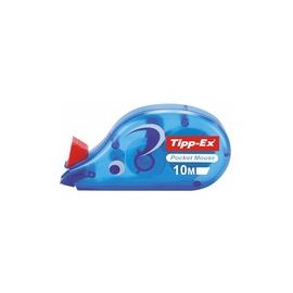 Tipp-Ex Pocket Mouse Correction Tape Roller Disposable 4.2mmx9m Ref 8207891 [Pack 10]