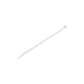 1000 PACK 8 CABLE TIES -WHITE NYLON ZIP TIE WRAPS - UL TAA