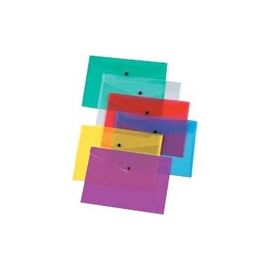 Q CONNECT DOC FOLDER PLASTIC A4 CLR