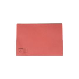 Guildhall Legal Wallet Double Pocket Manilla 315gsm 2x35mm Foolscap Red Ref 214-REDZ [Pack 25]