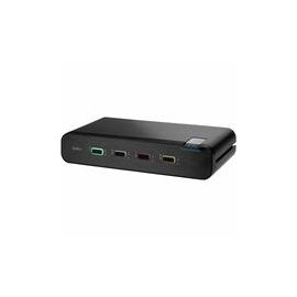 Belkin 4-Port Dual Head DP/HDMI to DP/HDMI Video Secure Desktop KVM Switch PP4.0