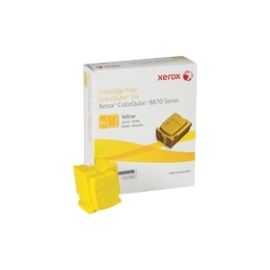 SOLID INK YELLOW (6 STICKS) F/ 8570/8870