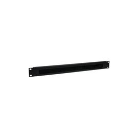 1U Brush Strip Horizontal Server Rack Cable Management Panel