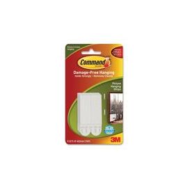 Hanging Strips, f/Med. Picture, Holds 3 lbs., 4 Sets/PK, WE